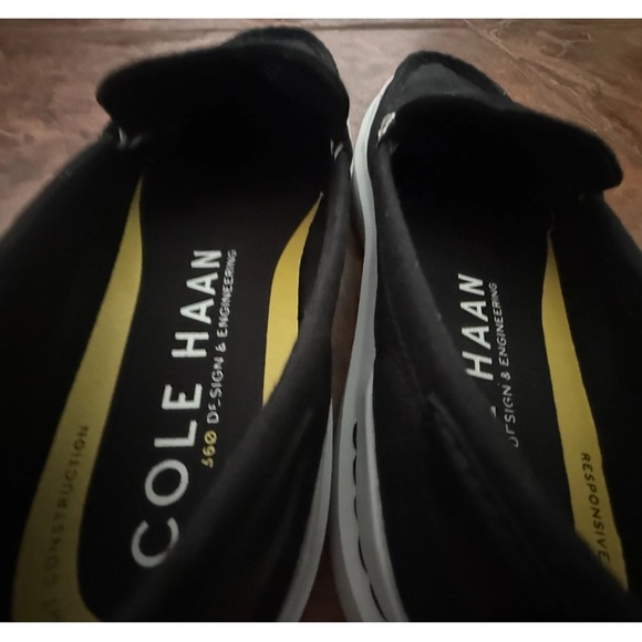 Cole Haan Grandpro Rally Canvas Penny Loafers Womens 7 B Black Flats Shoe - Picture 6 of 14